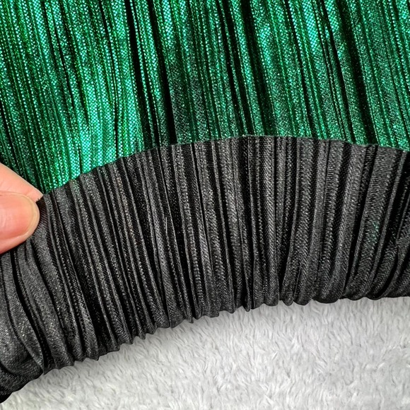 House of Harlow 1960 X Revolve Sabrina Dress Womens Medium Green Surplice Neck - Picture 10 of 16